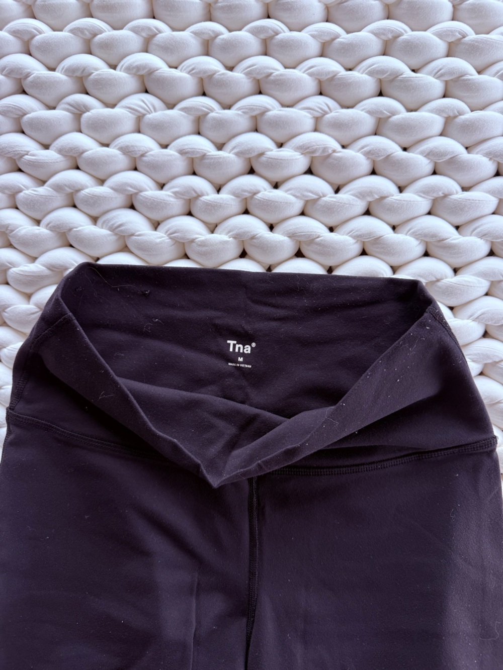 TNA Black High-Rise Flair Leggings